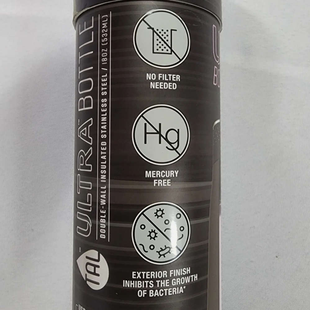 🎁 Tal Ultra Water Bottle 18oz. Self Cleaning Water Purification Technology - Picture 7 of 11
